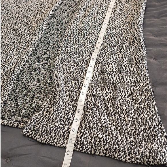 Sans Souci Vest Womens Medium Sleeveless Loose Knit Sweater Cardigan Open Office - Picture 6 of 6